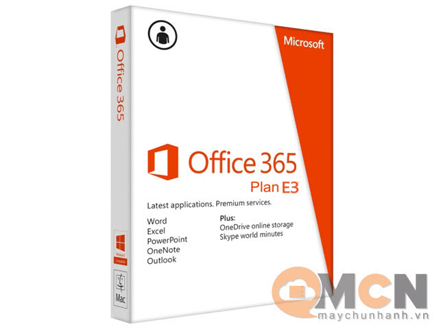 Phần Mềm Office 365 Plan E3, Softwave Microsoft Office 365 Plan E3