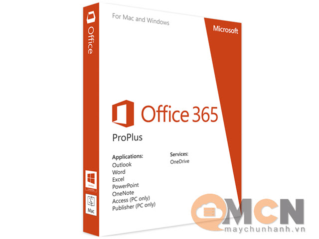 Microsoft Office 365 ProPlus, Phần Mềm Office 365 Professional Plus