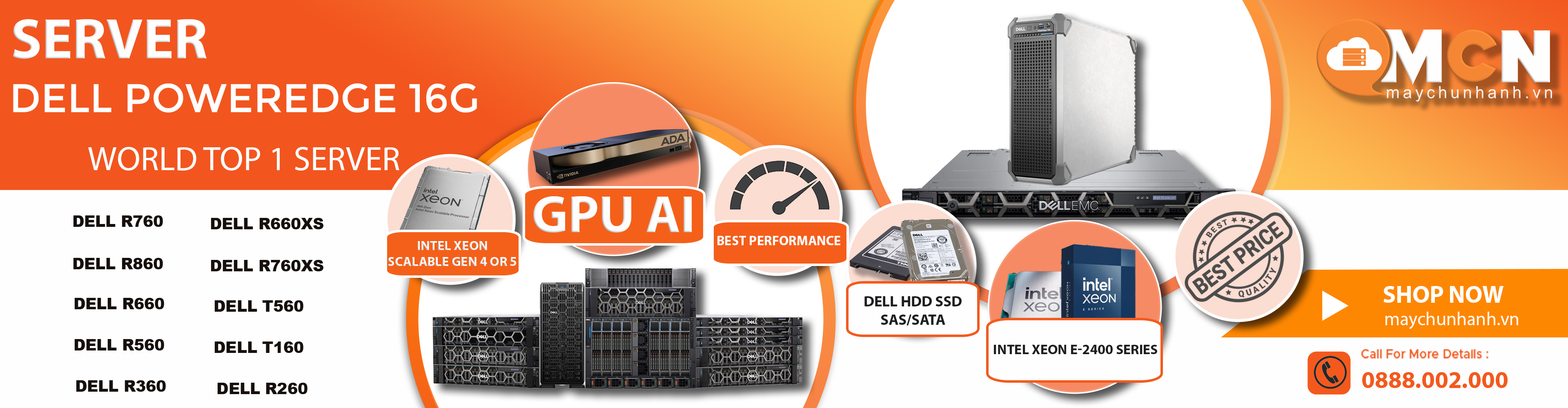 Máy Chủ Dell PowerEdge