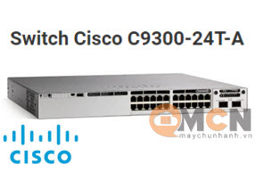 Cisco C9300-24T-A Catalyst 9300 24-port data only, Network Advantage