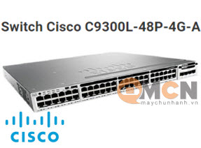 Switch Cisco C9300L-48P-4G-A Catalyst 9300L 48p PoE, 4x1G Uplink
