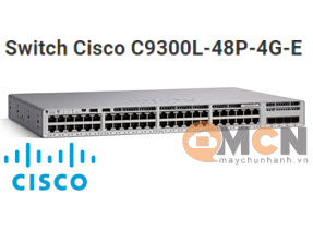 Cisco C9300L-48P-4G-E Catalyst 9300L 48p PoE, Network Essentials