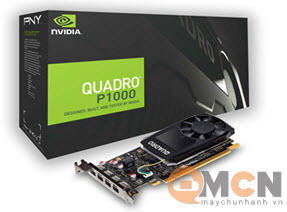 Graphics Card NVIDIA Quadro P1000 4GB 1ME01AA Máy Trạm Workstation