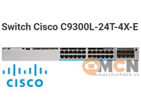 Cisco C9300L-24T-4X-E Catalyst 9300L 24p data, Network Essentials