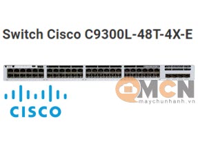 Cisco C9300L-48T-4X-E Catalyst 9300L 48p data, 4x10G Uplink