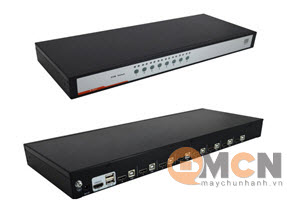 Kinan Rackmount 8 Port HDMI KVM Switch Console RHD108