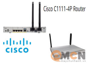 Cisco C1111-4P ISR 1100 4 Ports Dual GE WAN Ethernet Router