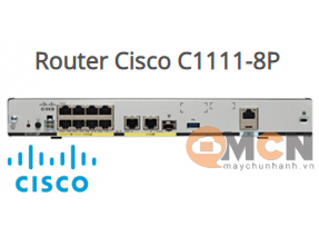 Router Cisco C1111-8P ISR 1100 8 Ports Dual GE WAN Ethernet