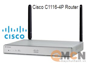 Cisco C1116-4P ISR 1100 4 Ports DSL Annex B/J and GE WAN Router