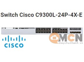 Cisco C9300L-24P-4X-E Catalyst 9300L 24p PoE, Network Essentials