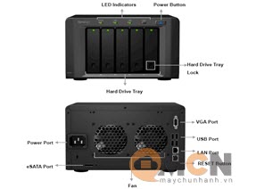 Storage NAS Synology DS1010+ (HDD/SSD) 5 Bay thiết bị lưu trữ