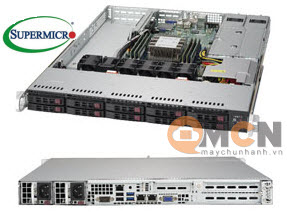 SuperServer System SYS-1019P-WTR Máy Chủ Supermicro Rackmout 1U