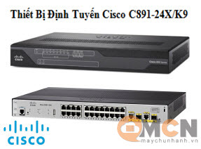 Cisco 891 with 2GE/2SFP and 24 Switch Ports C891-24X/K9 Bộ Định Tuyến