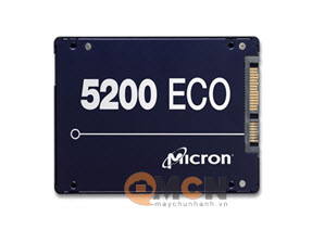 Ổ cứng SSD Micron Server 5200 Eco 7.68TB 3D NAND TLC Sata 6.0Gb/s 2.5