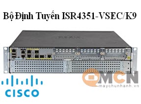 Cisco ISR 4351 Bundle with UC & Sec Lic, PVDM4-64 ISR4351-VSEC/K9