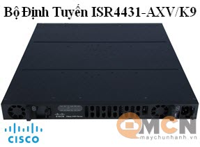 Cisco ISR 4431 AXV Bundle, PVDM4-64 w/APP, SEC, UC Lic ISR4431-AXV/K9
