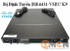 Cisco ISR 4431 Bundle with UC & Sec Lic, PVDM4-64 ISR4431-VSEC/K9