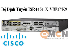 Cisco ISR 4451 VSEC Bundle, PVDM4-64 w/ UC, SEC Lic ISR4451-X-VSEC/K9