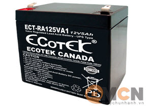 Ắc quy Ecotek 12V 5AH dùng cho Bộ Lưu Điện (UPS)
