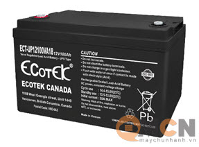 Battery Ecotek 12V 100AH dùng cho Bộ Lưu Điện (UPS)