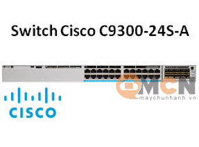 Cisco C9300-24S-A Catalyst 9300 24 GE SFP Ports, Modular Uplink Switch