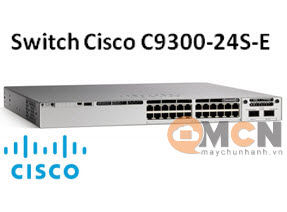 Catalyst 9300 24 GE SFP Ports, Modular Uplink Switch Cisco C9300-24S-E
