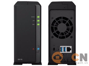 Synology DS116 1 Bay NAS Storage (HDD/SSD) thiết bị lưu trữ