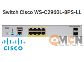 Cisco WS-C2960L-8PS-LL Catalyst 2960L 8 port GigE with PoE 2 x 1G SFP