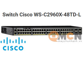 Cisco WS-C2960X-48TD-L Catalyst 2960X 48 GigE, 2 x 10G SFP+, LAN Base