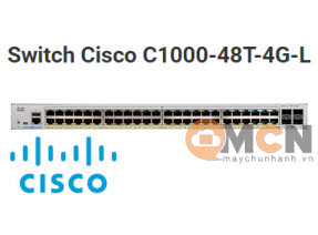Switch Cisco C1000-48T-4G-L Catalyst 1000 48port GE, 4x1G SFP