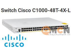 Switch Cisco C1000-48T-4X-L Catalyst 1000 48port GE, 4x10G SFP