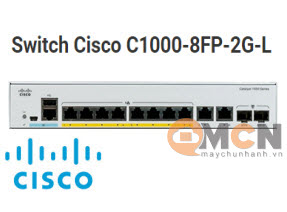Cisco C1000-8FP-2G-L Catalyst 1000 8port GE, Full POE, 2x1G SFP