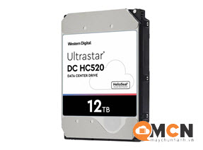 Ổ cứng (HDD) Máy chủ 12TB Western Digital Enterprise Ultrastar DC HC520 HUH721212ALE604