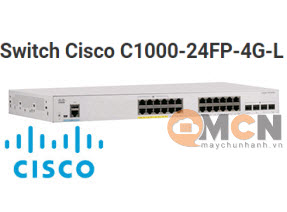 Cisco C1000-24FP-4G-L Catalyst 1000 24port GE, Full POE, 4x1G SFP