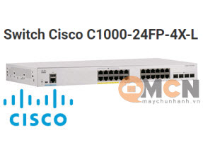 Cisco C1000-24FP-4X-L Catalyst 1000 24port GE, Full POE, 4x10G SFP