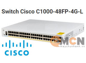 Cisco C1000-48FP-4G-L Catalyst 1000 48port GE, Full POE, 4x1G SFP