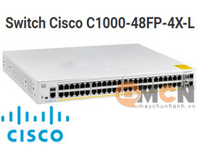 Cisco C1000-48FP-4X-L Catalyst 1000 48port GE, Full POE, 4x10G SFP