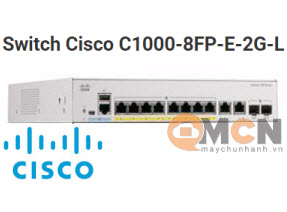 Cisco C1000-8FP-E-2G-L Catalyst 1000 8port GE, Full POE, 2x1G SFP