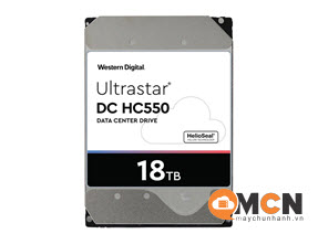 Ổ cứng (HDD) Máy chủ 18TB Western Digital Enterprise Ultrastar NP3 DC HC550 WUH721818ALE6L4
