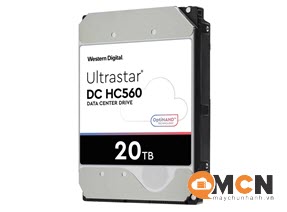 Ổ cứng (HDD) Máy chủ 20TB Western Digital Enterprise Ultrastar SE NP3 DC HC560 WUH722020ALE6L4