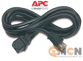 APC Power Cord, C19 to 5-15P, 2.5m Cab AP9872