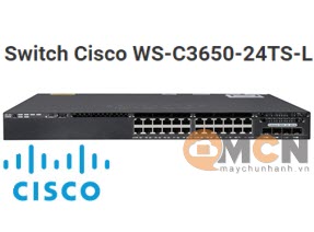 Cisco WS-C3650-24TS-L Catalyst 3650 24 Port Data 4x1G Uplink LAN Base