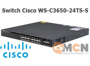 Cisco WS-C3650-24TS-S Catalyst 3650 24 Port Data 4x1G Uplink IP Base