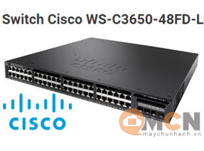 Cisco WS-C3650-48FD-L Catalyst 3650 48 Port Full PoE 2x10G LAN Base