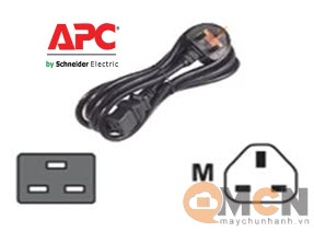 Cab APC Power Cord, C19 to BS1363A (UK), 2.4m AP9895