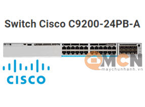 Switch Cisco C9200-24PB-A Catalyst 9200 24-port PoE+, enhanced VRF