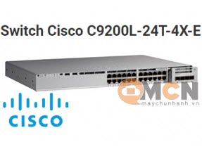 Switch Cisco C9200L-24T-4X-E Catalyst 9200L 24-port data, 4 x 10G