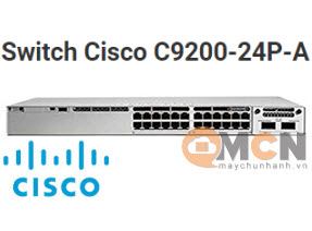 Cisco C9200-24P-A Catalyst 9200 24-port PoE+, Network Advantage